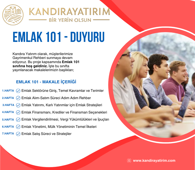 EMLAK 101 – DUYURU